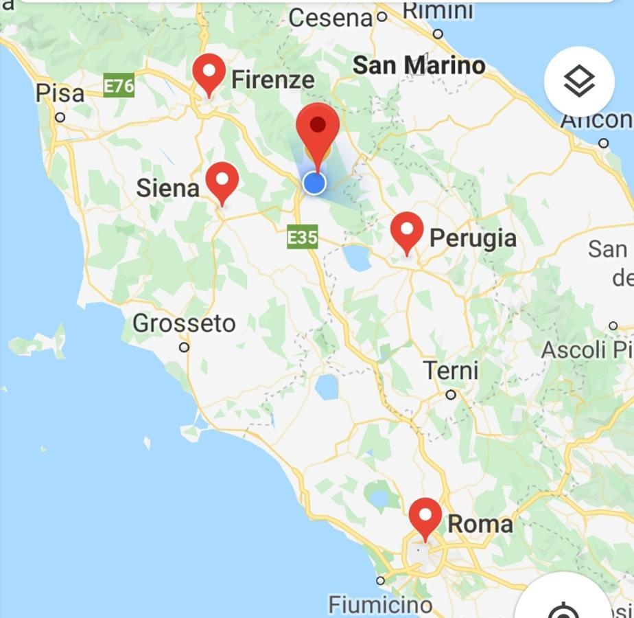 Apartament Casa Di Pietro Aretino, Arezzo Centro Storico 4-8 Letti Zewnętrze zdjęcie